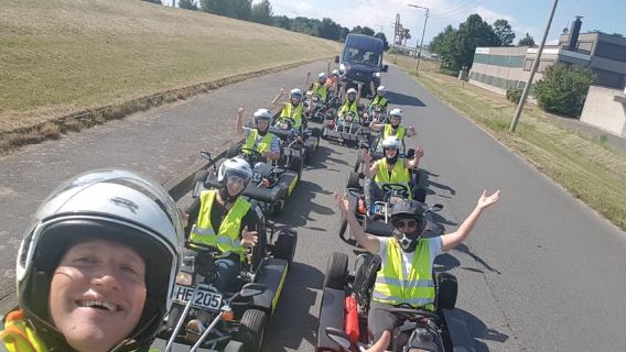 Hamburg: Panoramic Streetkart Tour