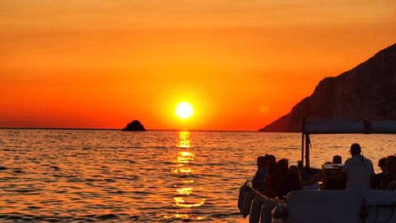 Paleokastritsa:Corfu Paradise SUNSET CRUISE