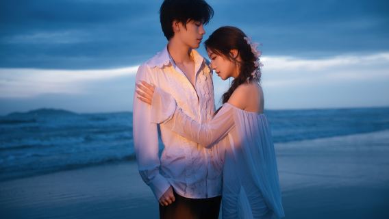 Foto perjalanan di Sanya difoto oleh fotografer berpengalaman/semua foto diberikan/foto keluarga dan pasangan/kostum putri duyung