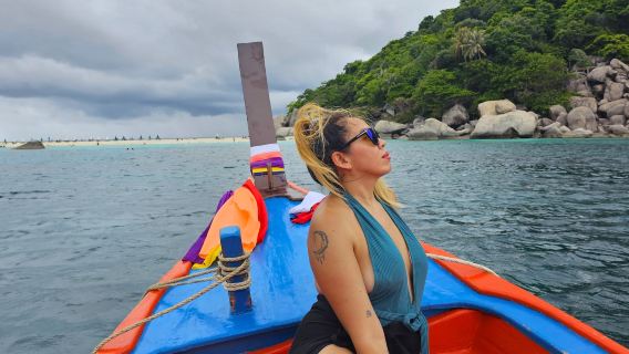 Koh Tao: Private Longtail Snorkel Tour with Nang Yuan Visit