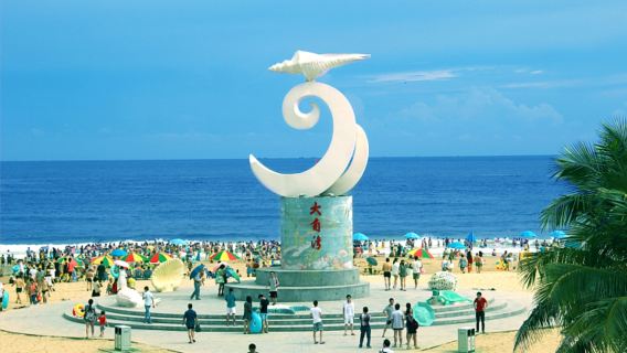 陽江海陵島+十里銀灘+海陵島大角灣+馬尾島一日遊@漫步海灘