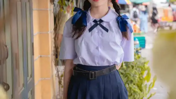 泰國曼谷穿泰國學生服漫步耀華力唐人街歷史中心半日遊