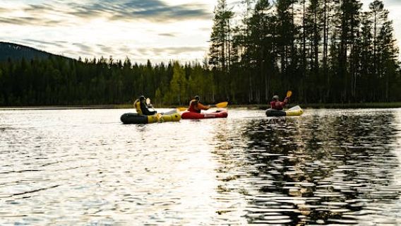 Packrafting experience around Sälen