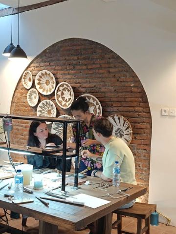 Bali: Corso di creazione di gioielli a Canggu con 7 grammi d'argento