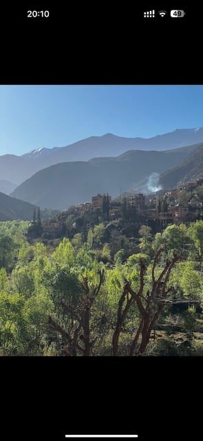 Da Marrakech: escursione di un giorno nella montagna dell'Atlante e nella valle dell'Ourika
