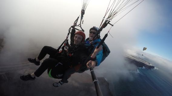 Las Palmas: tandem paragliding flights for everyone