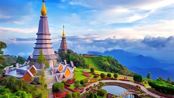 DOI INTHANON National Park With Hilltribe village and Nature Trail Tour