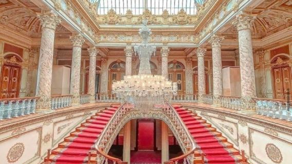 Excursión de un día por la línea 1 de Estambul: Palacio de Dolmabahçe + crucero por el Bósforo + Bazar de las Especias