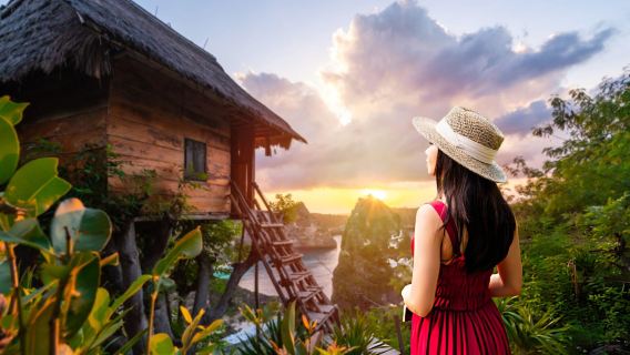 동 누사 페니다 투어: 다이아몬드 비치, 아투 비치, 트리 하우스 프라이빗 투어