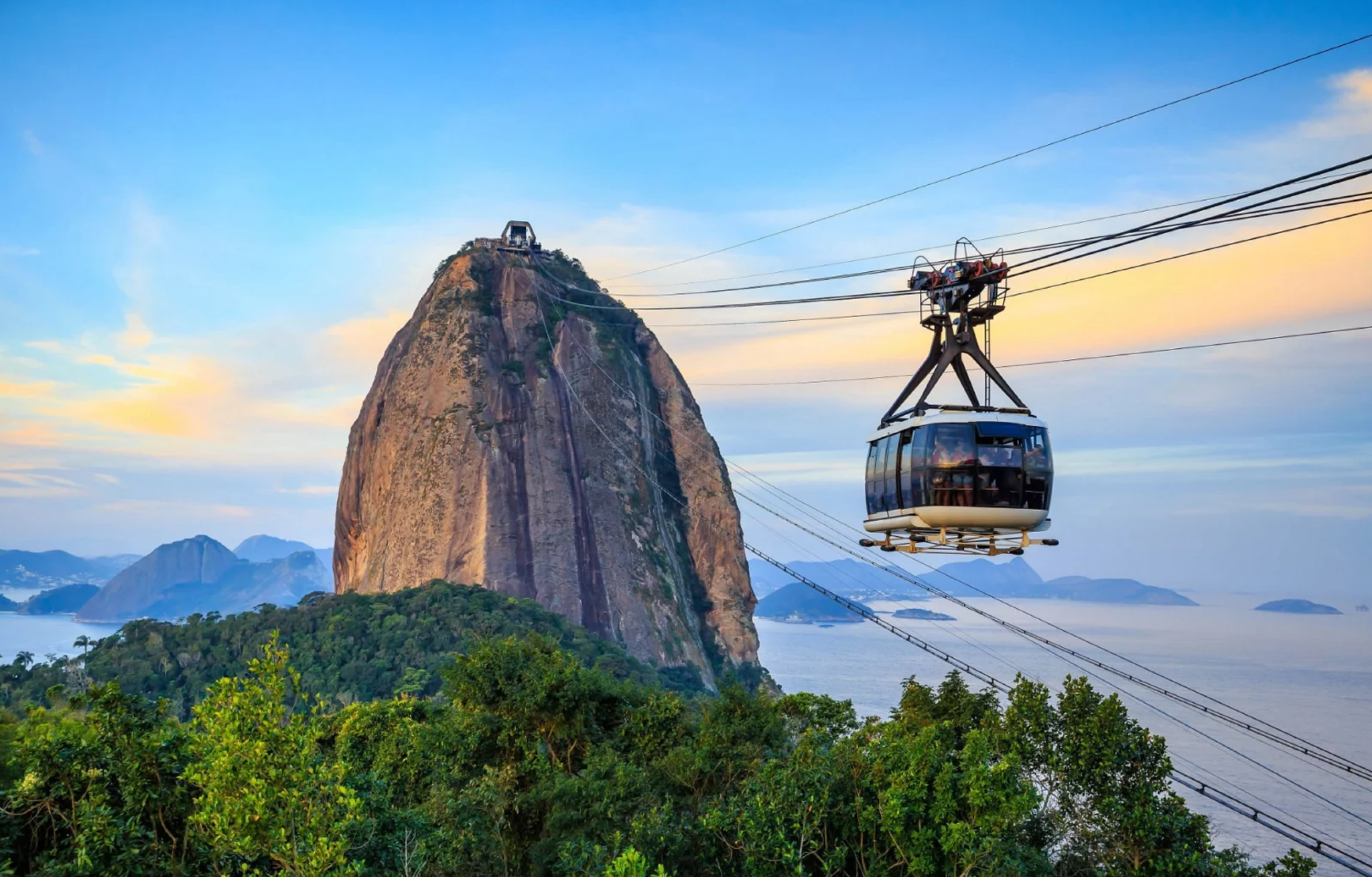 巴西里約熱內盧基督像+糖麵包山+塞勒隆階梯+主教座堂一日遊