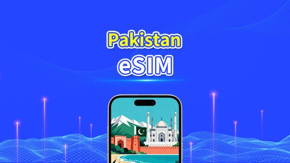 Pakistan eSIM | 4G | Daily/Total Data Package | 1–30 days | 24-Hour Billing | QR code