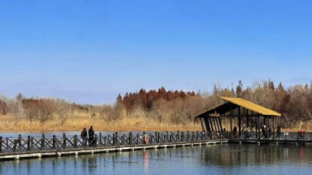 The beauty of Qin Lake Tourist Attraction, the charm of Qintong Ancient Town