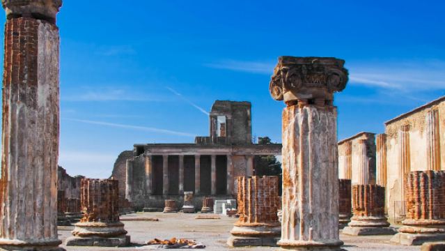 Pompeya: Visita guiada + viaje de ida y vuelta desde Nápoles