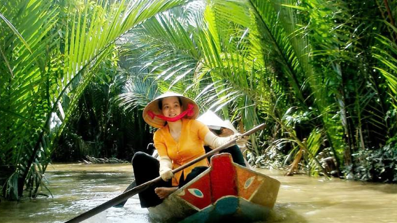 Passeio de um dia no Rio Mekong saindo de Ho Chi Minh: My Tho e Ben Tre | Cruzeiro por quatro ilhas + pesca de jacarés + visita a fazenda