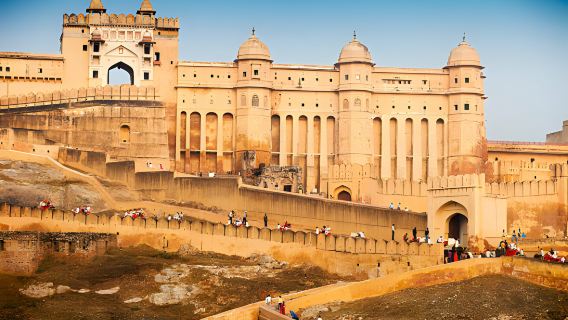 From Jaipur: Jaipur Local City Highlights Tour – Amber fort and City palace