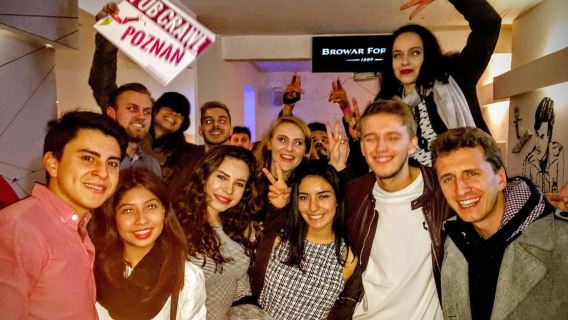 Poznan Pub Crawl: Bars, Nightclub Entry, Free Shots & Games