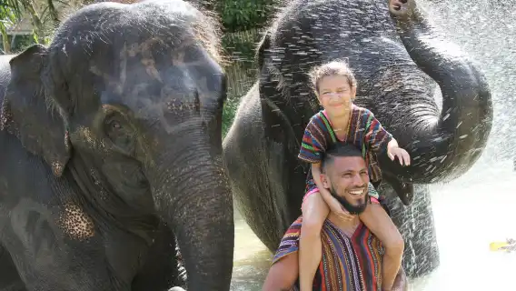 【買一送一|卡皮巴拉餵食】普吉島耐迪大象保護營半日遊 享旅拍