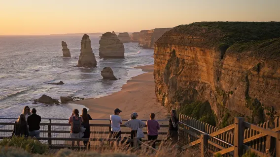 Excursion d'une journée classique sur la Great Ocean Road à Melbourne (guide chauffeur bilingue chinois-anglais & Twelve Apostles & Pont de Londres)