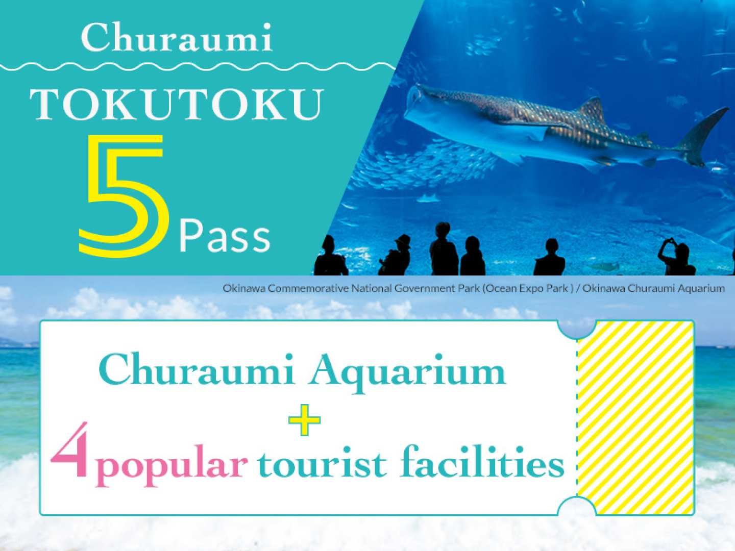Pase para 15 atracciones en Okinawa