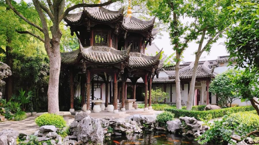 上海朱家角古鎮水鄉包團半日遊（可選手搖船+古鎮特色小吃）