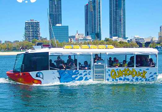 Surfers Paradise Gold Coast Amphibious Duck Boat/Car e-ticket - Family Recommended AUD 54.51