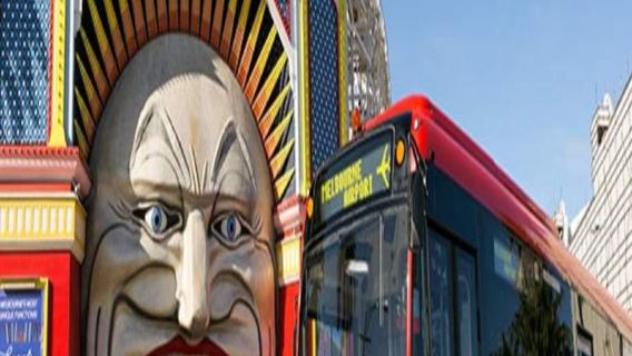 Billete para el autobús exprés SkyBus del aeropuerto de Melbourne Tullamarine, Australia