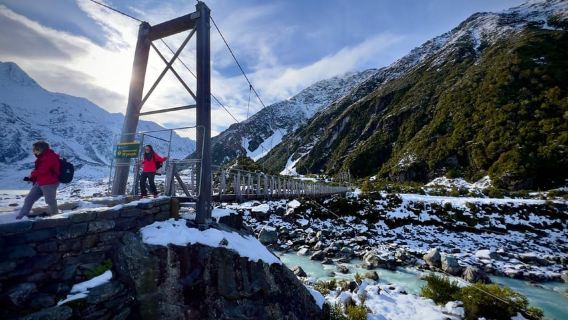 Queenstown zum Mount Cook (einfache Fahrt)