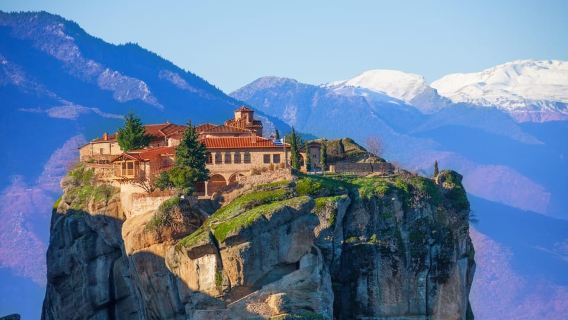 Athena: Perjalanan Sehari ke Meteora dengan panduan audio berbahasa Mandarin
