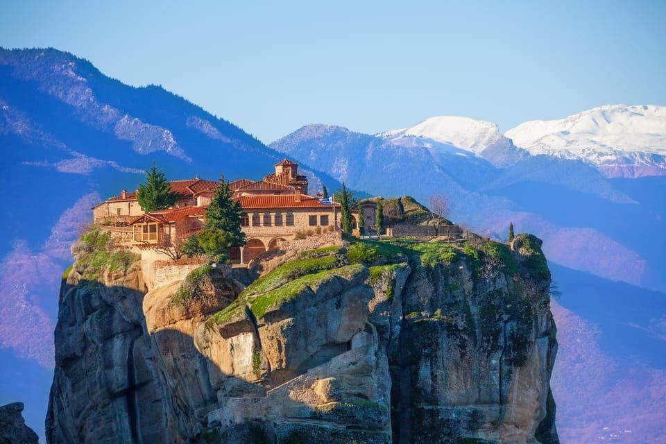 Athens: Meteora Daytrip with chinese audioguide