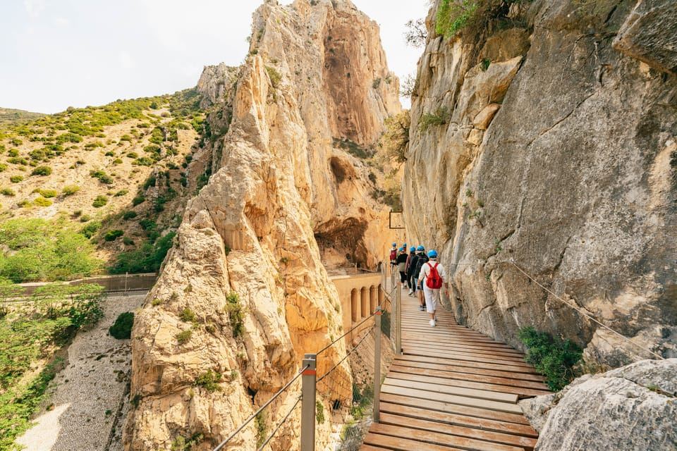 Caminito del Rey: Entradas, Visita guiada, Transporte y Agua