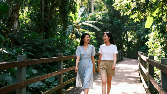 西雙版納野象谷旅拍【跟拍攝影親子照情侶閨蜜兒童跟拍家庭旅拍】