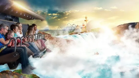 Fly Over Shanghai Immersive Experience Ticket (High-tech + Naked-eye Wonder + Heart-pounding + Suspended Seats + Giant Screen + 8D Scenes + Immersive Flying Experience)