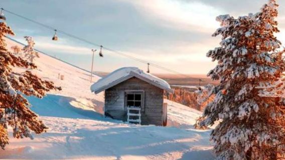 Finland Rovaniemi Mother Church + Santa Claus Village + Sled Experience/Private Chartered Tour/Winter Special Offer