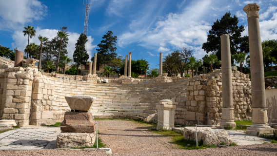 解碼亞歷山大：地下墓穴+龐培柱+蓋特貝城堡+羅馬劇場
