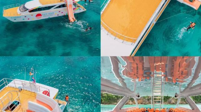 布吉島皮皮島+瑪雅灣+蛋島一日遊【包含上島費丨出海浮潛】