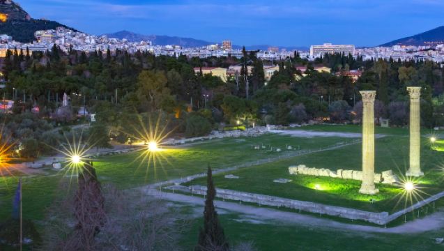 Athen: Geführte Nachtbus-Tour