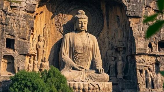 プライベート中文/英語少人数ツアー-龍門石窟+少林寺ワンデーツアー