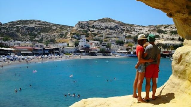 เส้นทางขับรถ 4x4 บนภูเขาและชายฝั่งทะเลทางใต้ของเกาะครีต