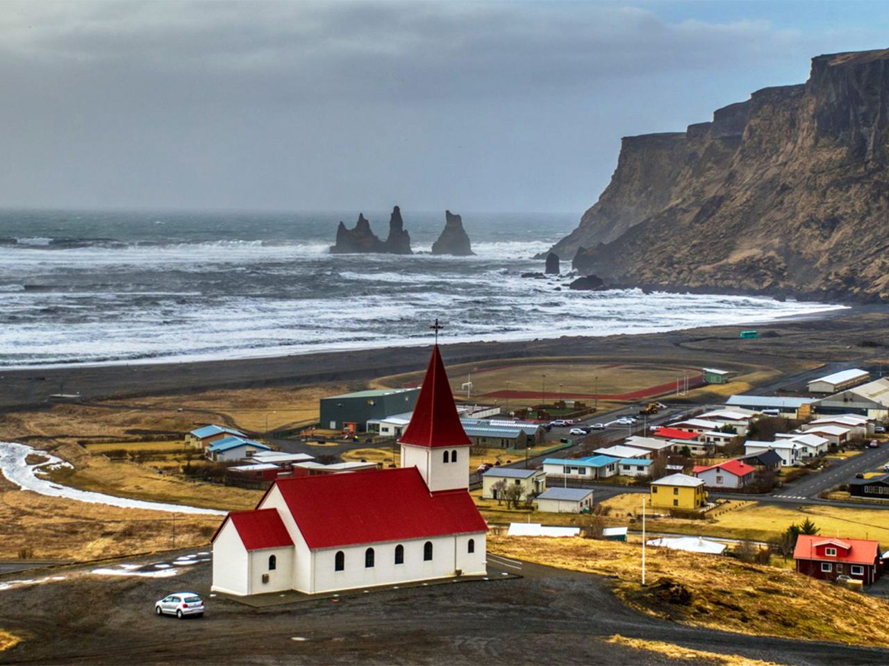 tour tiếng Trung/tour 1 ngày kinh điển bờ biển phía Nam Iceland|Thác nước băng hà + Bãi biển đen|Tour nhóm nhỏ có dịch vụ đưa đón tùy chọn