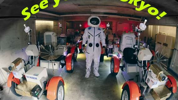 TinyMooncar EV kart: Tokyo EV kart adventure - TinyMoonCar astronaut experience (TinyMoonCar starting price - 60 min)