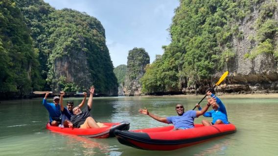Phuket, Tailandia Kayak en la bahía de Phang Nga + excursión de un día al Parque Nacional de la bahía de Phang Nga