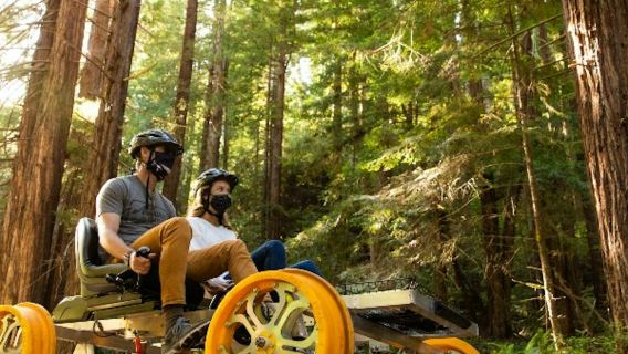 Skunk Train: Railbikes