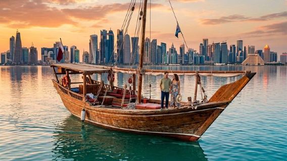 Wycieczka po Ad-Dausze i rejs łodzią dhow: Souq Waqif, Katara i The Pearl
