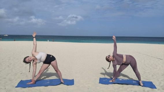 Aruba: Beach Yoga Session, Sound Bath meditation all levels