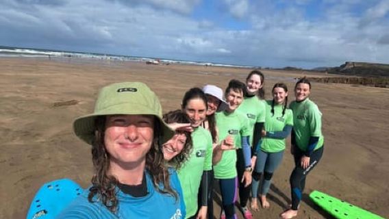 Bude: Surf Lesson at Summerleaze Beach