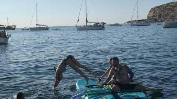 Ibiza Sunset Boat Trip with Drinks & Swim Stop