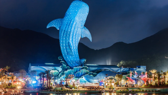 Zhuhai Chimelong 2 Hari 1 Malam/3 Hari 2 Malam Kerajaan Lautan Penguin/Kapal Angkasa/Sarkas/Hengqin Bay/Yinghai Hotel Pilihan Pertunjukan Chimelong/Kaka Hu/Buffet Tiket Masuk Pakej Kekeluargaan