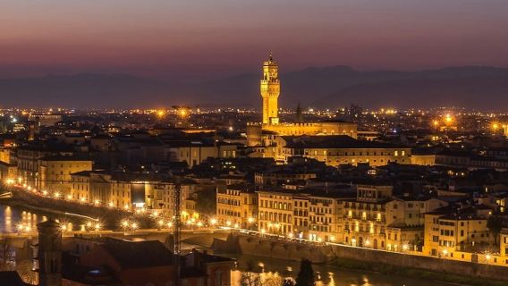 Firenze: Visita guidata notturna a piedi