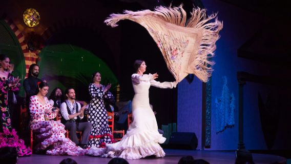 El Palacio Andaluz Sevilla Flamenco Show + Glass of Cava or Dinner