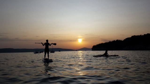 Split Sunset Stand Up Paddle Tour